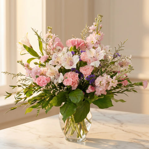 Pink Garden Vase - alternate view