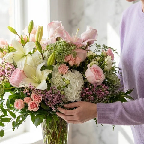 Blush Garden Vase - alternate view
