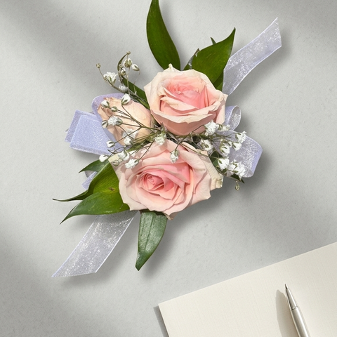 Prom Rose Corsage - alternate view