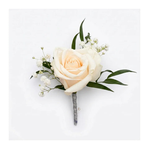 Prom Rose Boutonniere - alternate view
