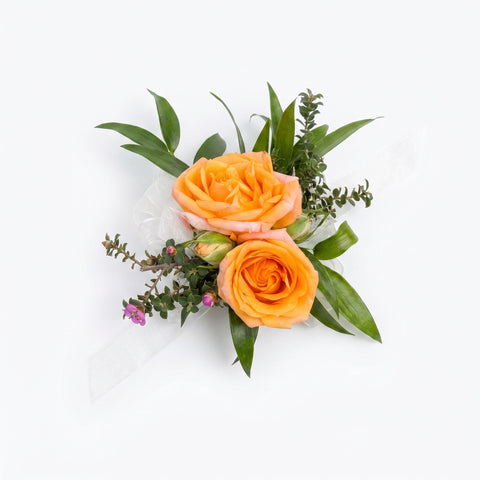Ivory Rose Corsage - alternate view