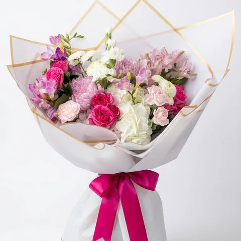 Blush Garden Bouquet - alternate view
