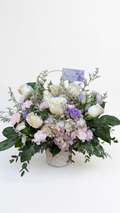 White Serenity Basket